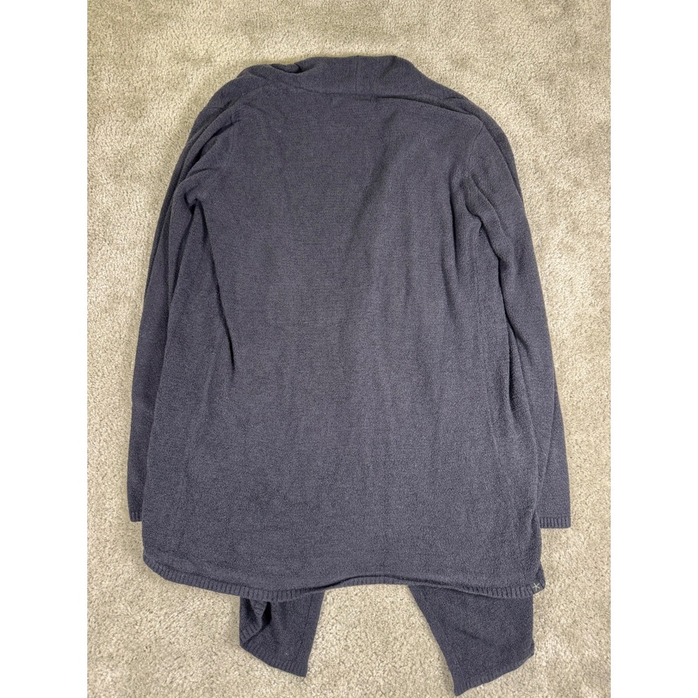 Barefoot Dreams Bamboo Chic Lite Circle Cardigan Gray Open Front Sweater 436 S/M - Picture 7 of 8